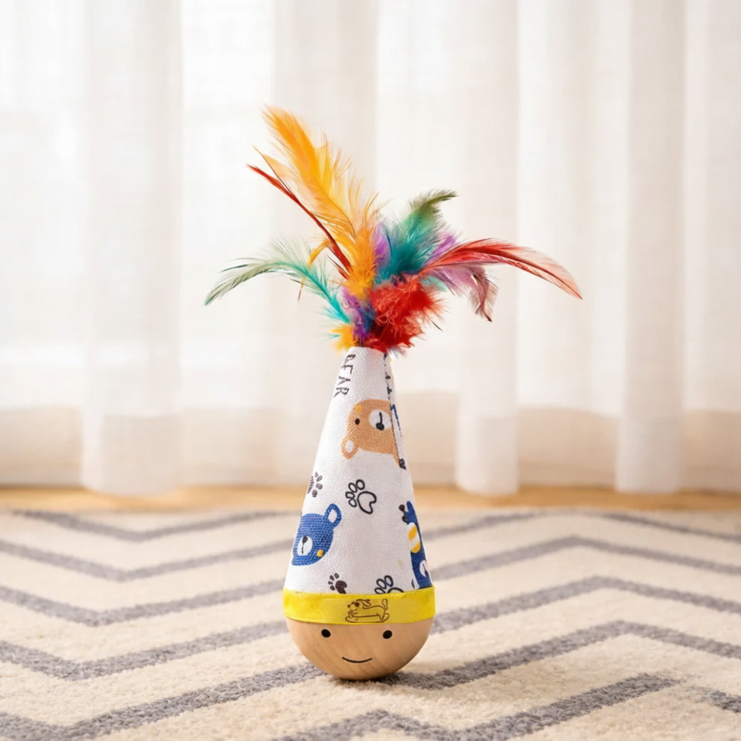 Interactive Cat Tumbler Toy