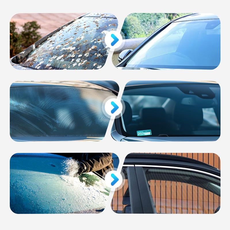 🔥Last Day-Buy 2 Get 1 Free!🎁50K+ SOLD! Almost Gone ✨Car Glass Oil Film Cleaning Agent