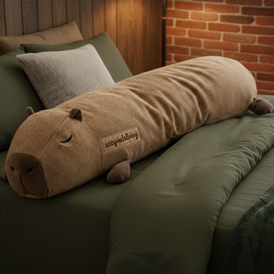 Cozyvale Capybara Plush Body Pillow