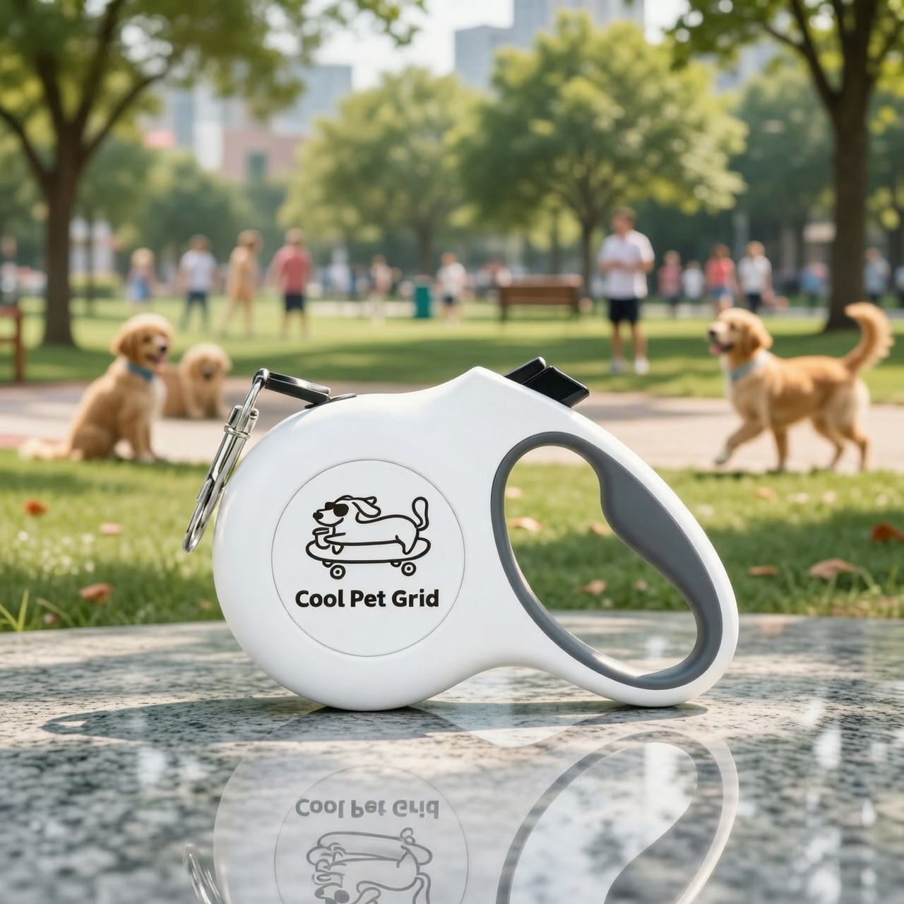 Heavy-Duty Retractable Dog Leash